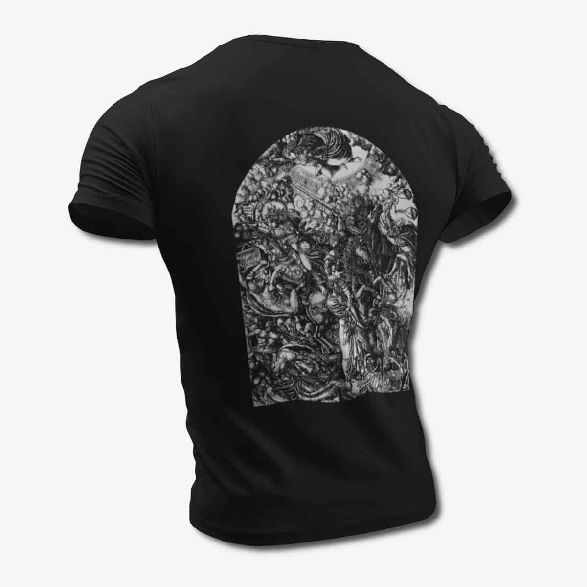 Cavaliers Artwork T-Shirt, Cavaliers Artwork Black T-Shirt