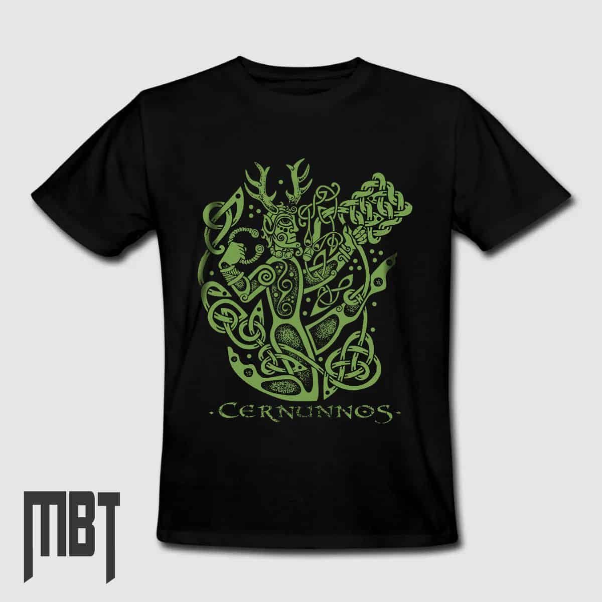 Cernunnos T-Shirt, Cernunnos Artwork Tee-Shirt, Metal Merch