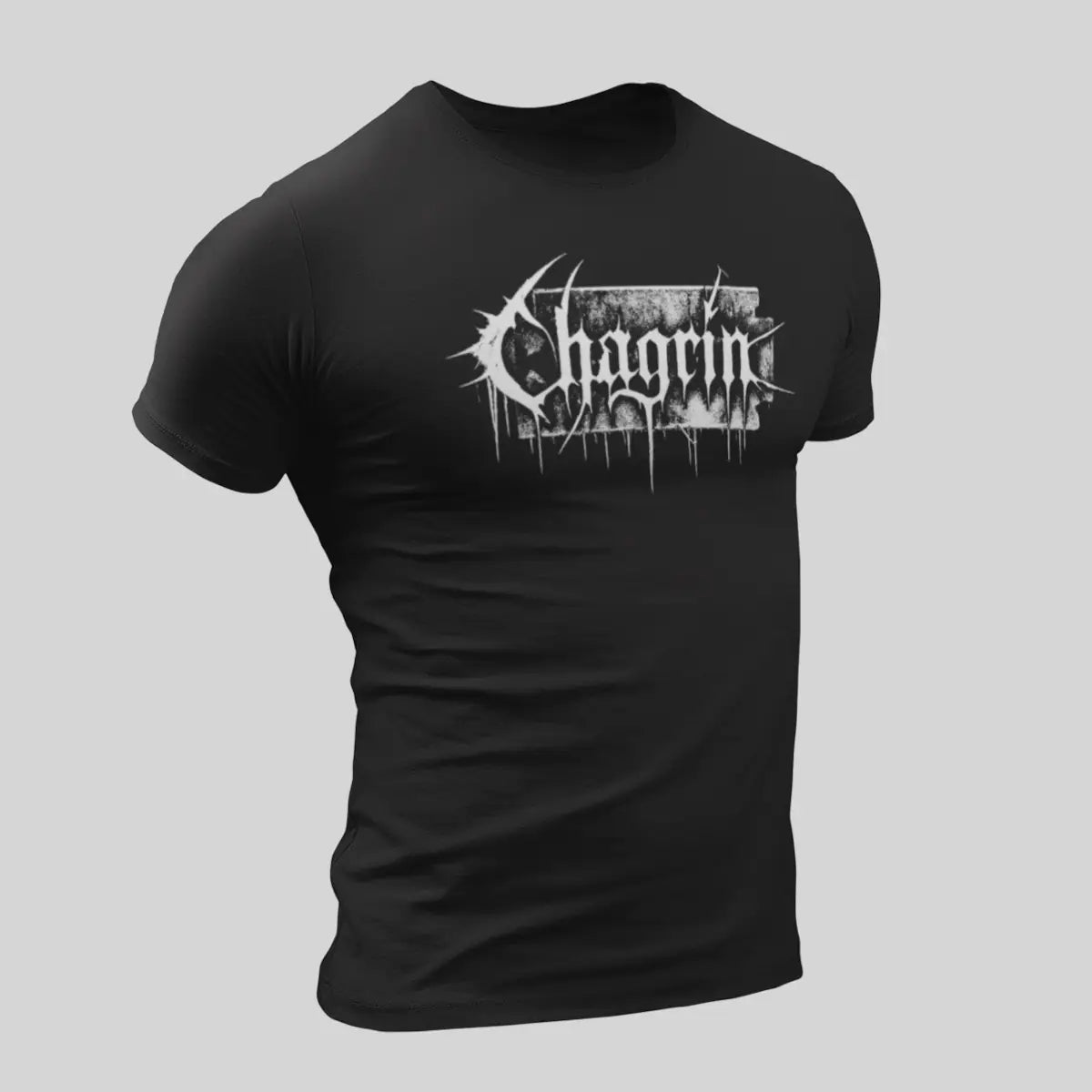 Chagrin Logo Black T-Shirt