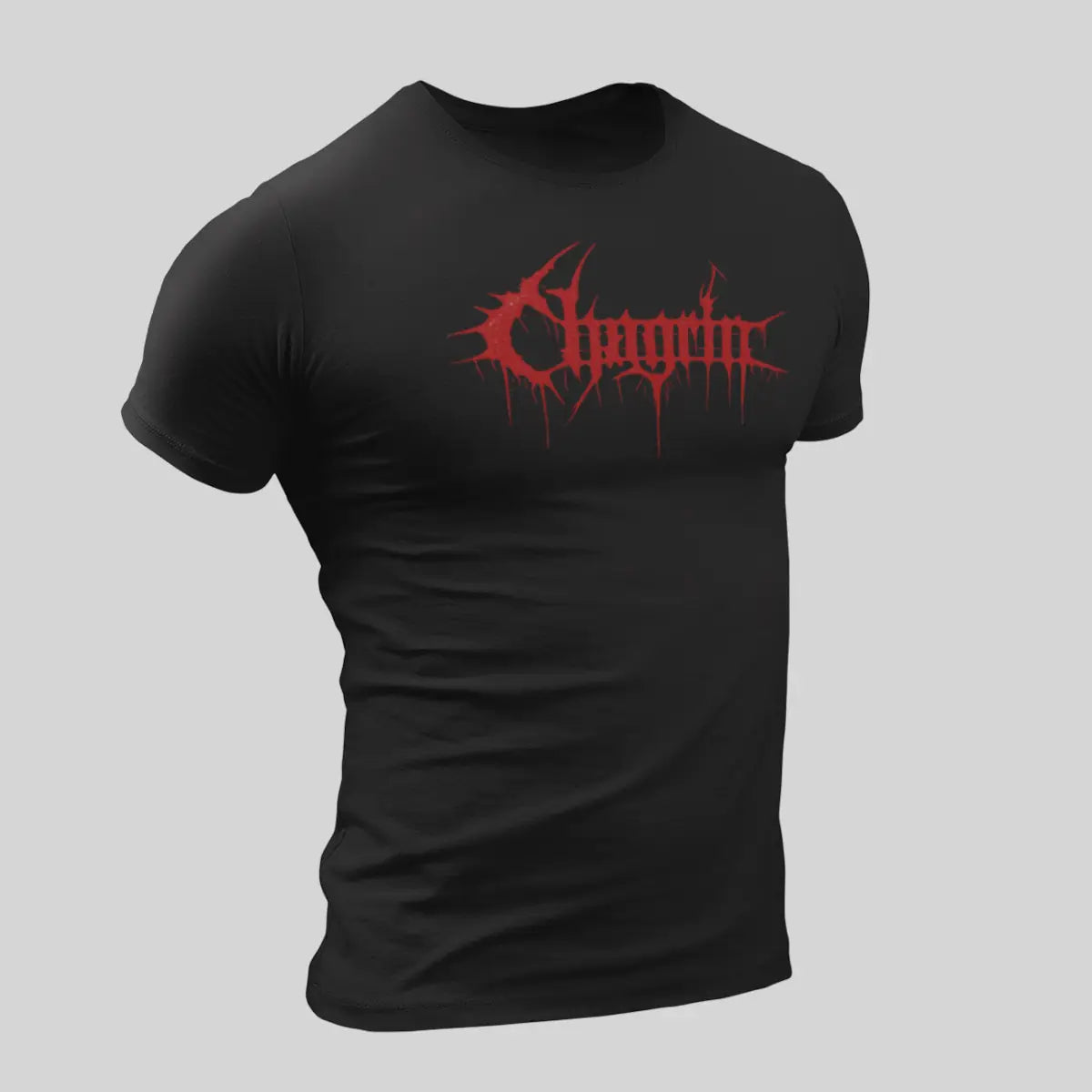 Chagrin Logo Black T-Shirt