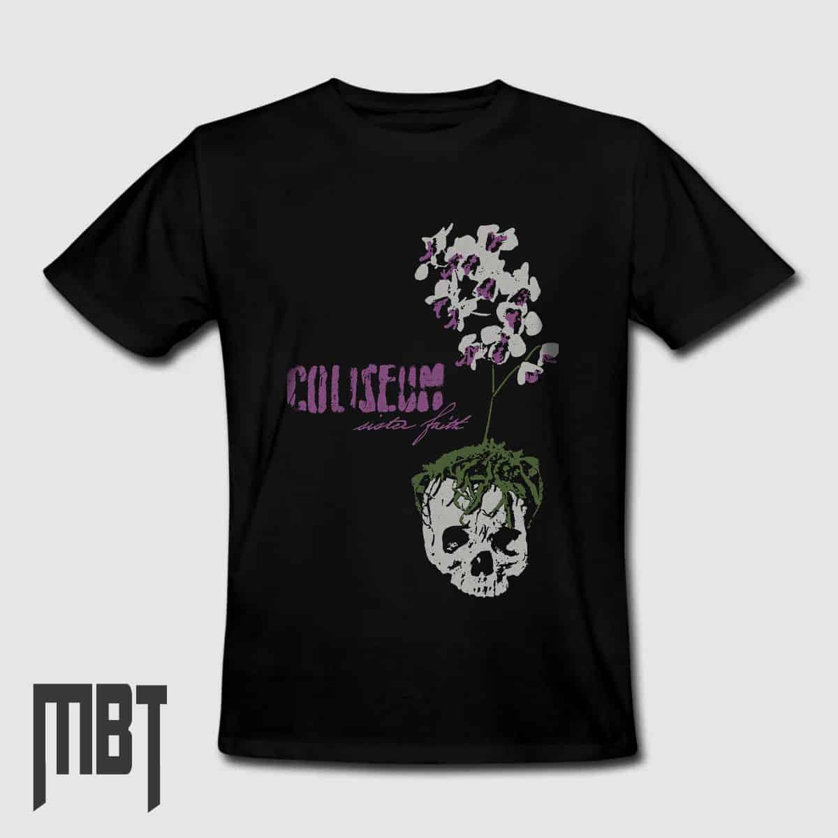 Coliseum T-Shirt, Coliseum Sister Faith Tee-Shirt #1, Hardcore Metal, Metal Merch