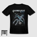 Cosmic Fest Gasteiz T-Shirt, Metal Band Festival Tee-Shirt, Metal Merch