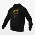 Daft Punk Hoodie, Daft Punk Artwork Black Hoodie, Electronic Rock Merchandise