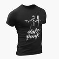 Daft Punk T-Shirt, Daft Punk Artwork Black T-Shirt, Electronic Rock Merchandise