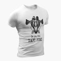 Daft Punk T-Shirt, Daft Punk Artwork White T-Shirt, Electronic Rock Merchandise