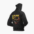Daft Punk Zip Hoodie, Daft Punk Artwork Black Zipper Hoodie, Electronic Rock Merchandise