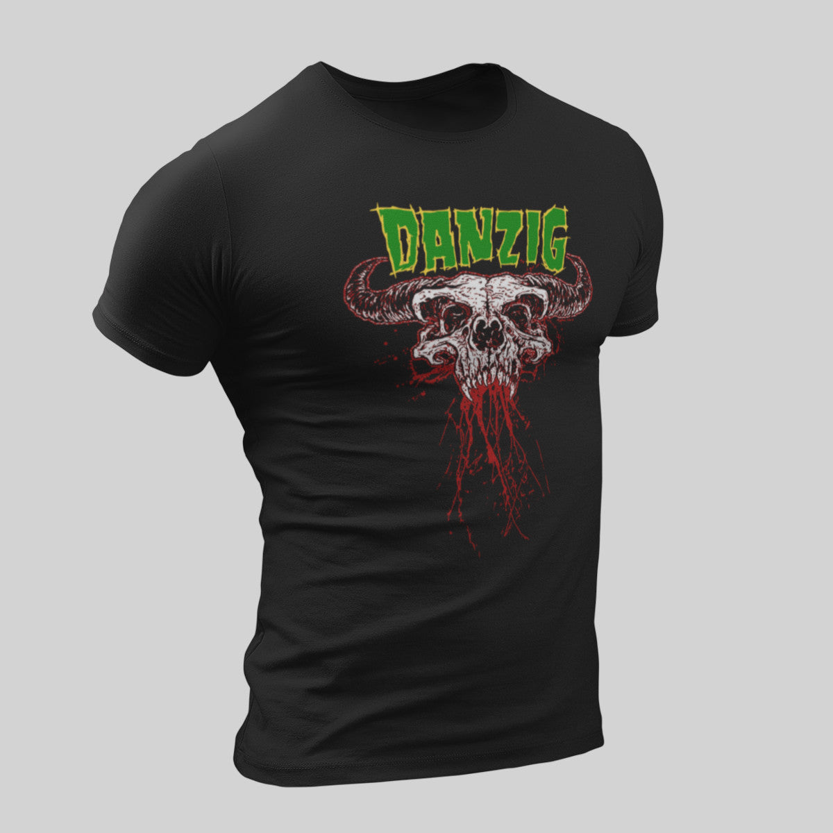 Danzig T-Shirt, Danzig Logo Black T-Shirt