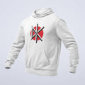 Dead Kennedys Hoodie, Dead Kennedys Band Logo White Hoodie, Punk Rock Merchandise