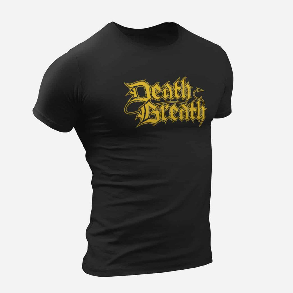 Death Breath T-Shirt, Death Breath Logo Black T-Shirt, Death Metal Merchandise