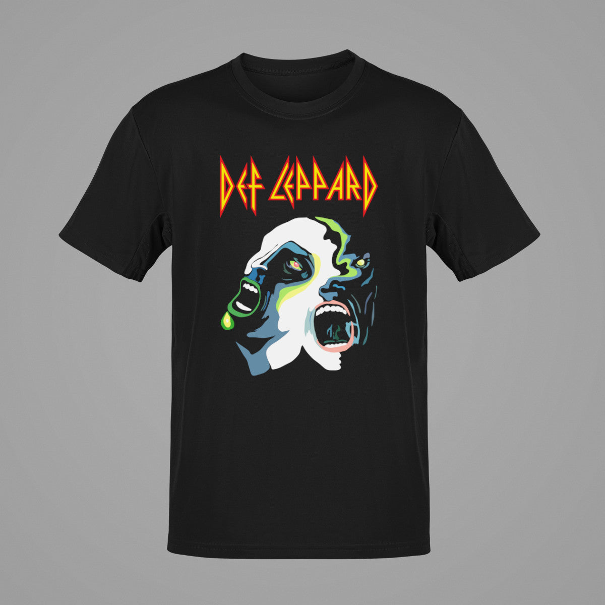 Def Leppard T-Shirt, Def Leppard Hysteria Tee-Shirt, Hard Rock, Heavy Metal, Metal Merch