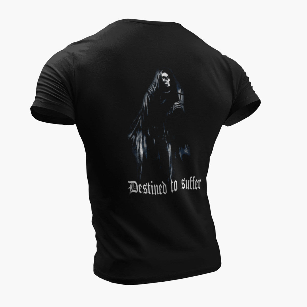 Destined to Suffer T-Shirt, Destined to Suffer Artwork Black T-Shirt