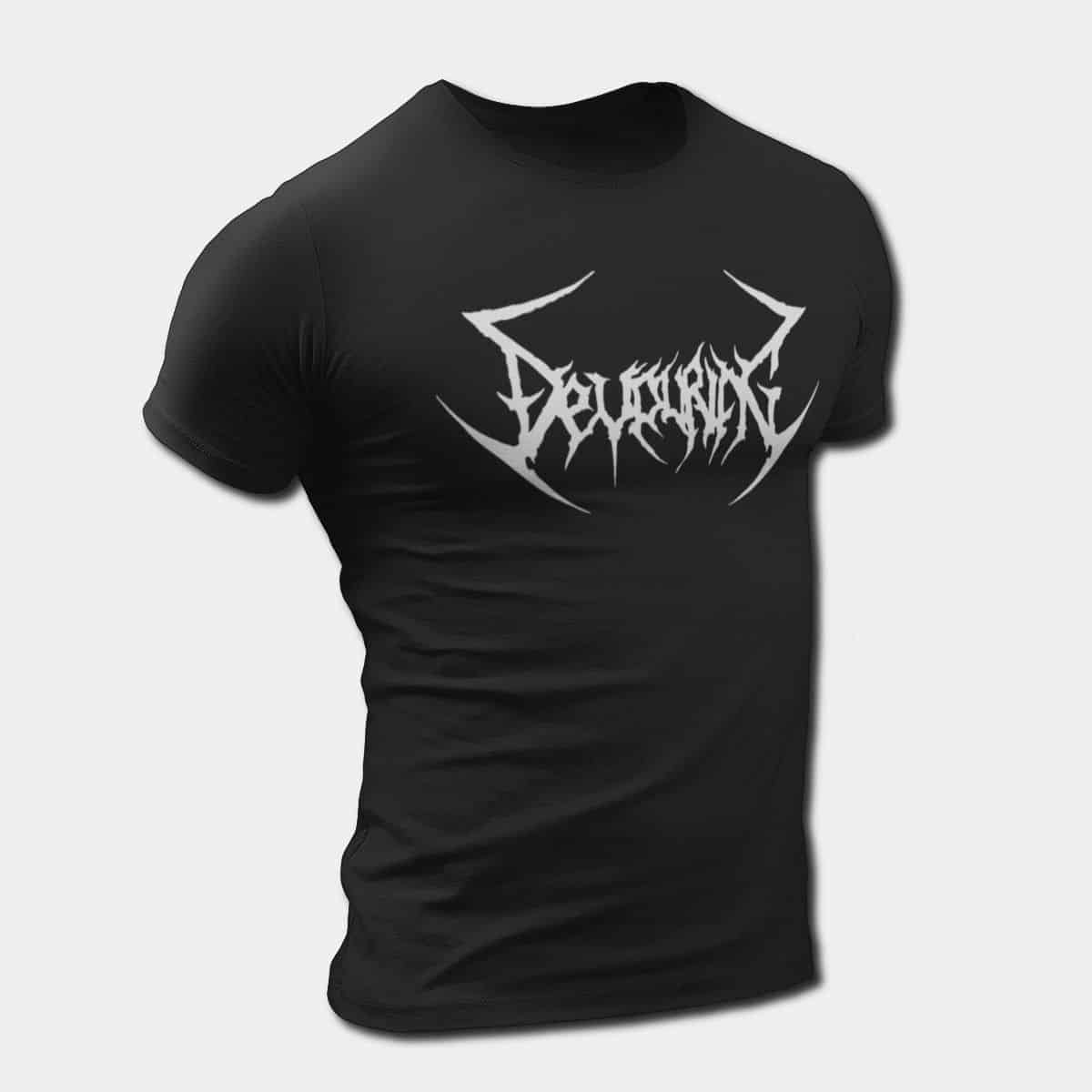 Devouring T-Shirt, Devouring Logo Tee, Death Metal, Spain