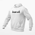 Diamond Head Hoodie, Diamond Head Logo White Hoodie, Hard Rock Merchandise