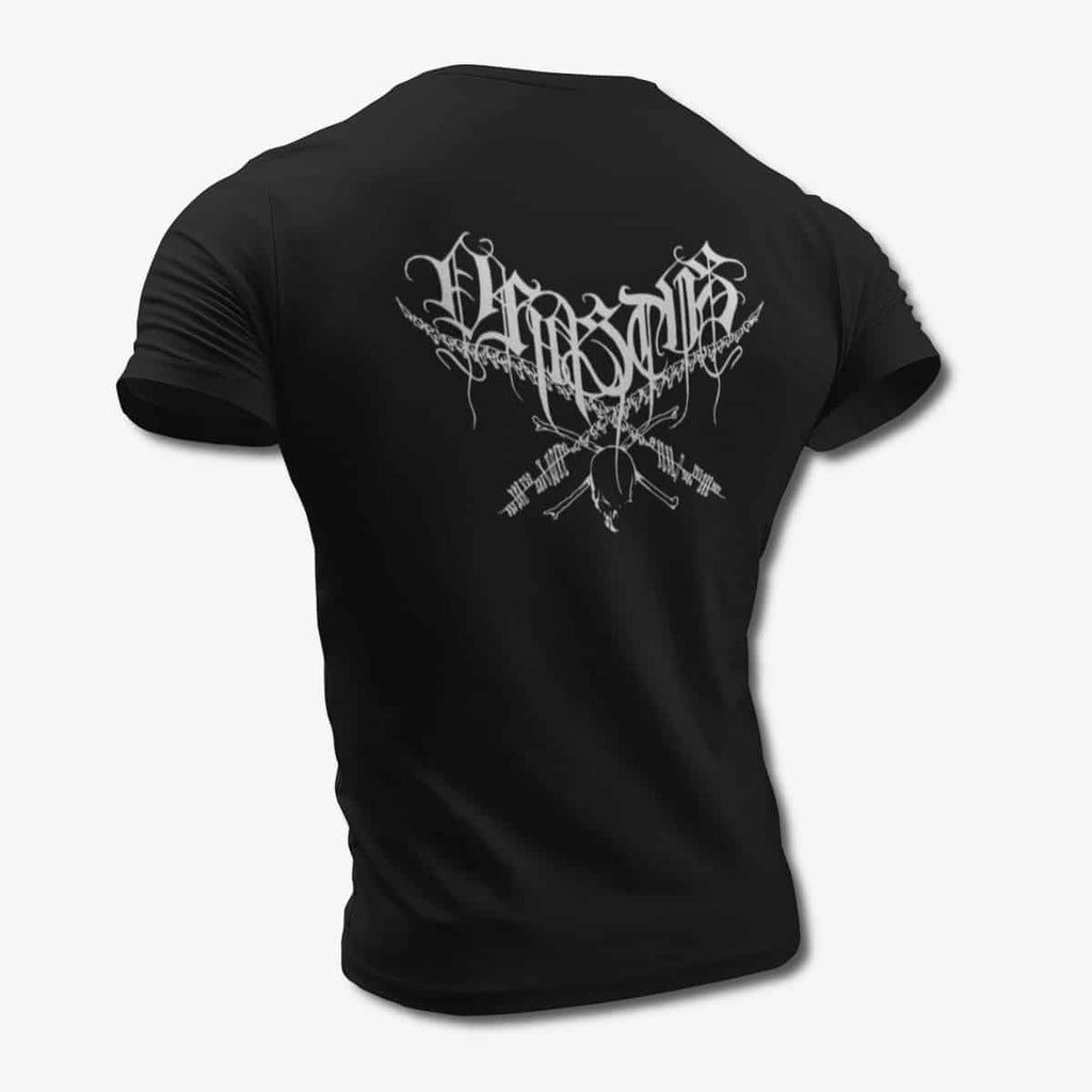 Drastus T-Shirt, Drastus Logo Black Tee Shirt, Black Metal Merchandise