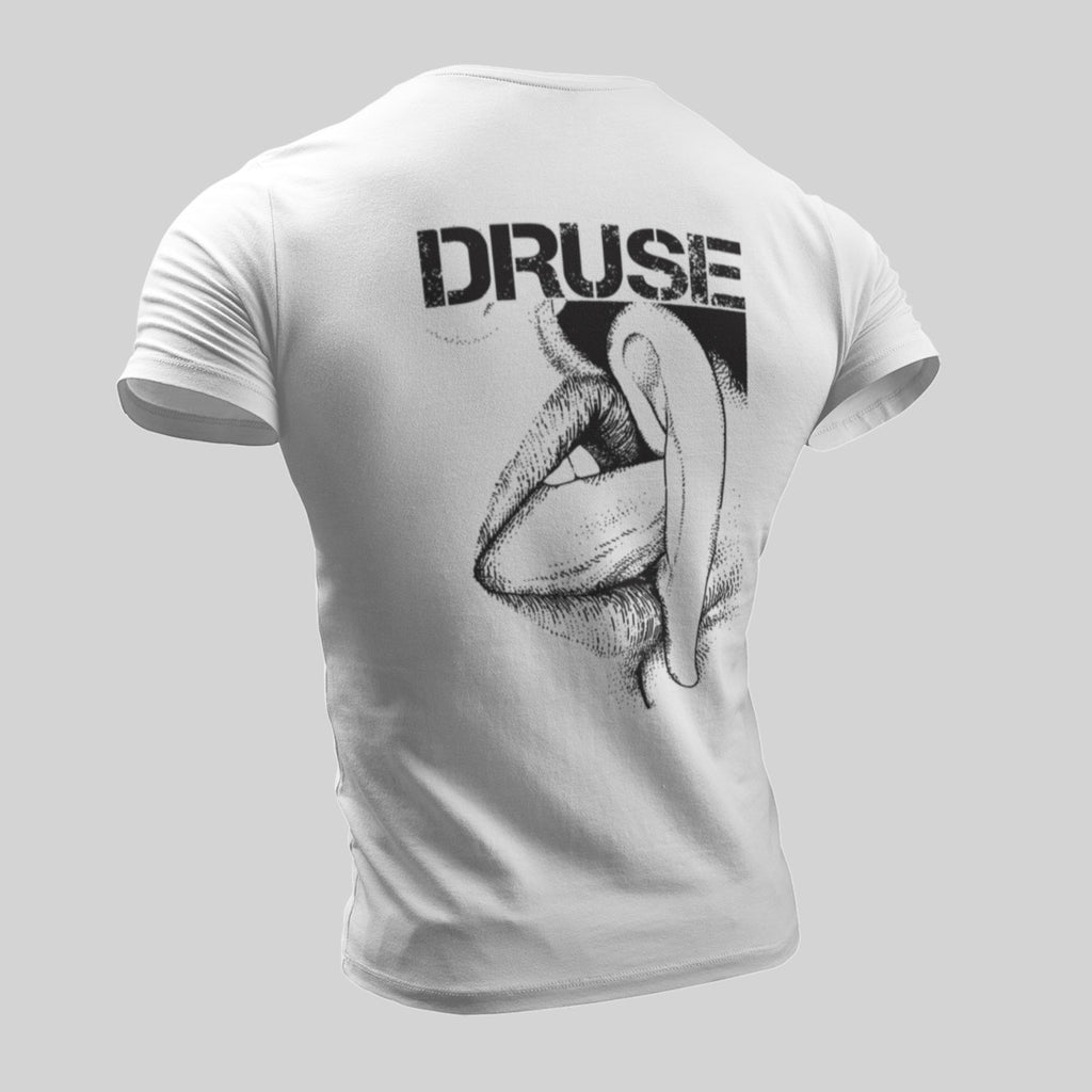 Druse T-Shirt, Druse Target Weight White T-Shirt