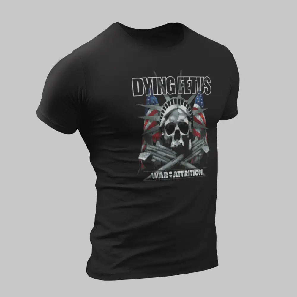 Dying Fetus War of Attrition Black T-Shirt