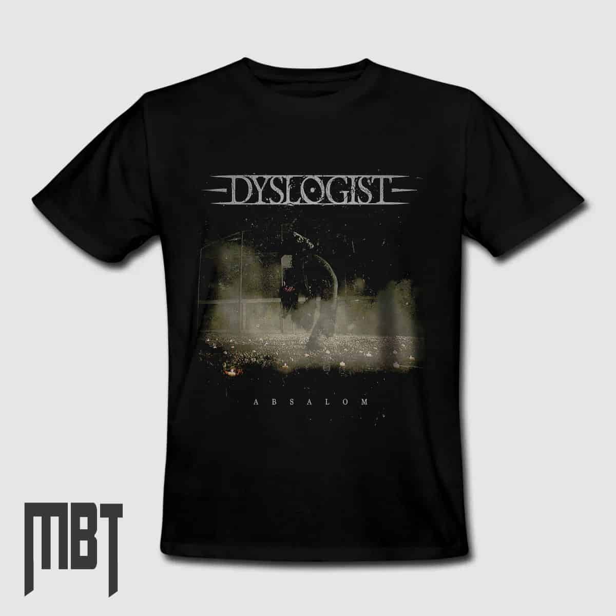 Dyslogist Metal Band T-Shirt, Dyslogist Absalom Tee Shirt, Alternative Death Metal, Metal Merch