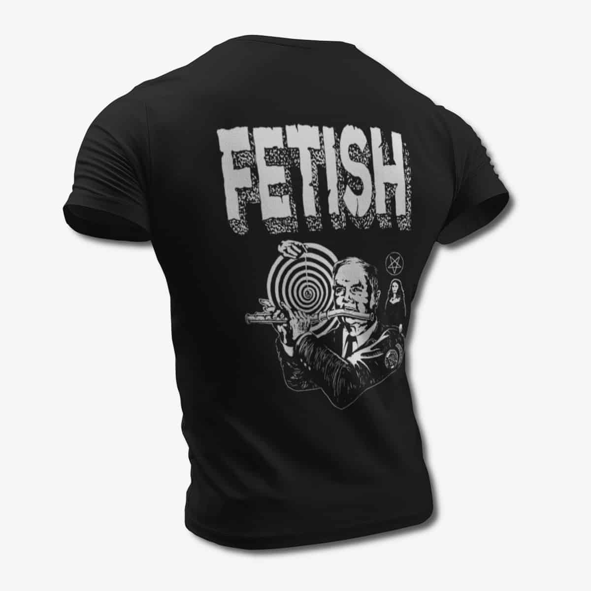 Fetish T-Shirt, Fetish Band Black Tee Shirt, Hardcore Punk Merchandise