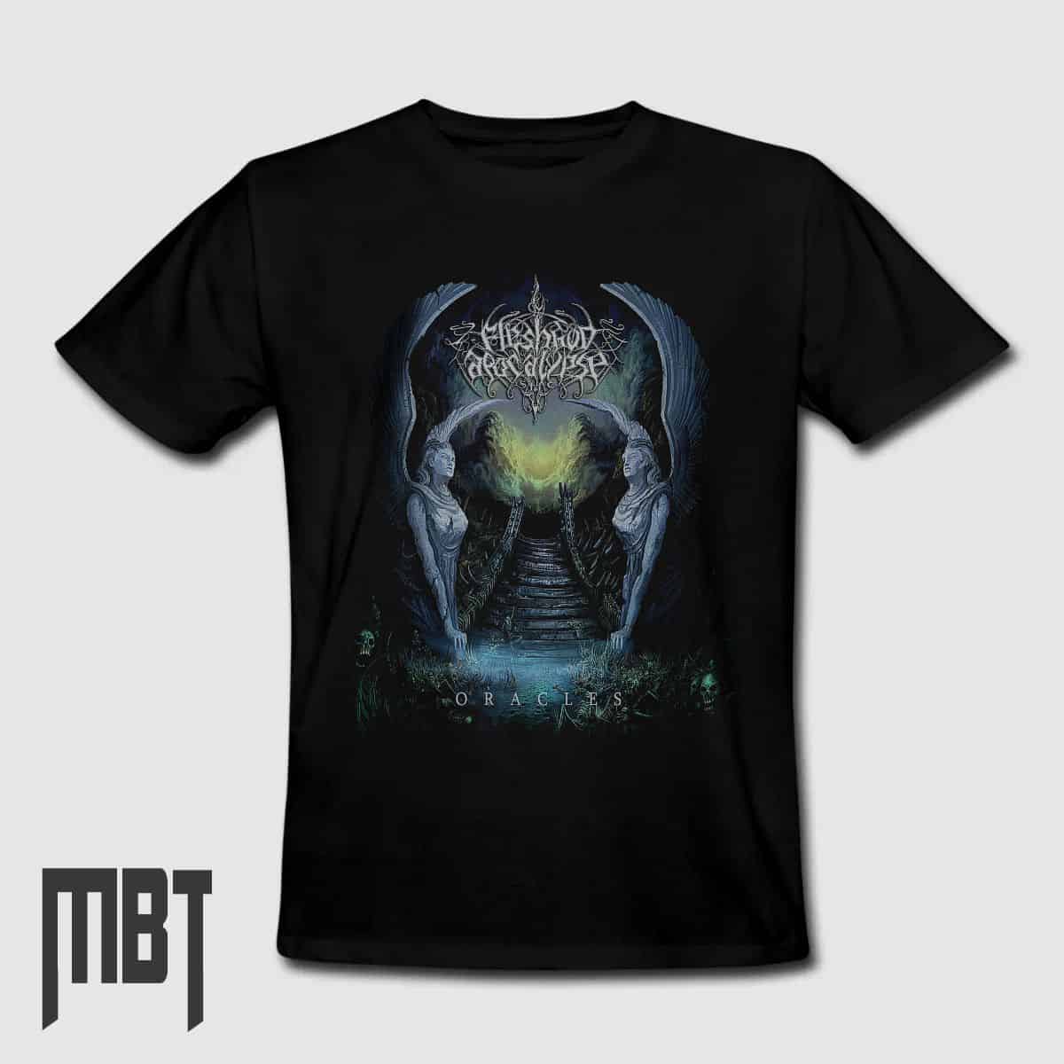 Fleshgod Apocalypse T-Shirt, Fleshgod Apocalypse Oracles Tee Shirt, Symphonic Death Metal, Metal Merch