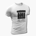 Frater Band T-Shirt, Frater Logo White Tee Shirt, Groove Metal Merchandise