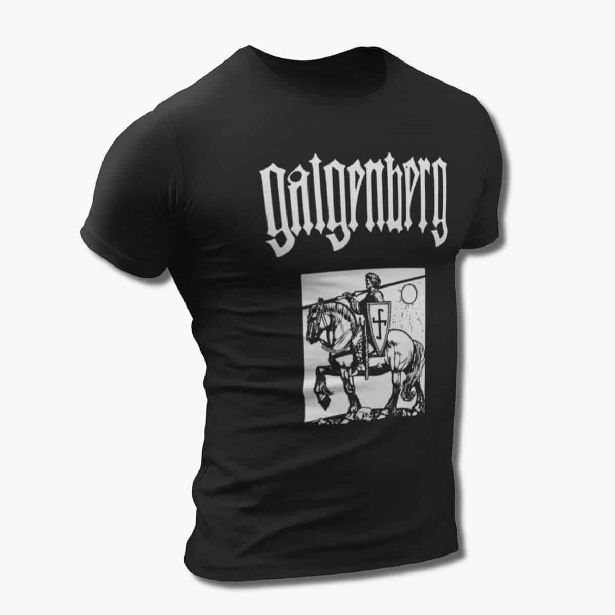 Galgenberg Band T-Shirt, Galgenberg Der Stürmer Artwork Black Tee Shirt, Black Metal Merchandise