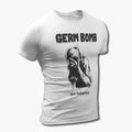 Germ Bomb Band T-Shirt, Germ Bomb Gist Sucked Out Artwork White Tee Shirt, Thrash Metal Merchandise