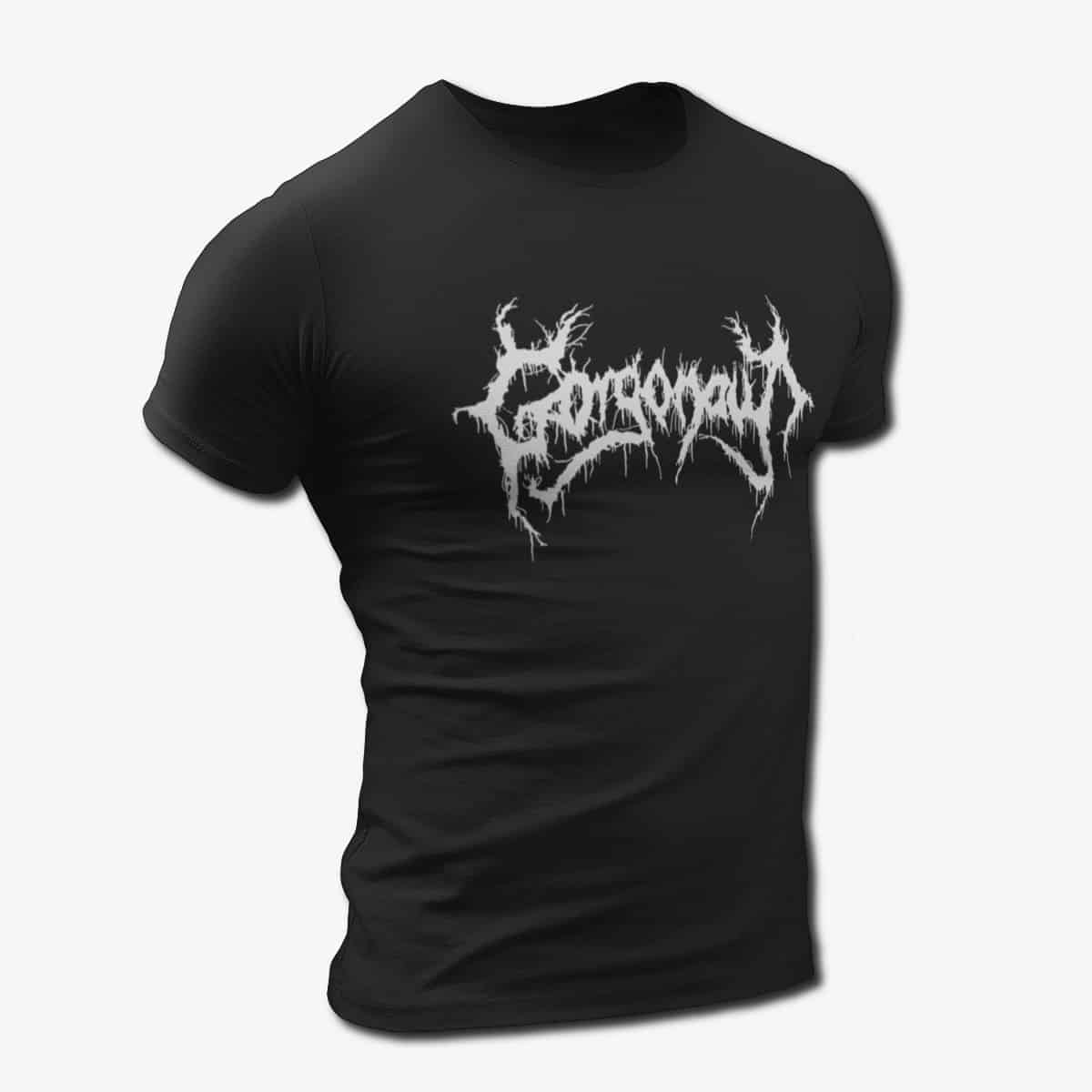 Gorgonaut Band T-Shirt, Gorgonaut Logo Artwork Tee Shirt, Death Metal Merch