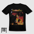 HammerFall Band T-Shirt, HammerFall One Crimson Night Tee-Shirt