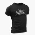 Hate Division Band T-Shirt, Hate Division Logo Black Tee Shirt, Death Metal, Grindcore Merchandise