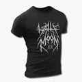Hate Moon Band T-Shirt, Hate Moon Logo Black Tee Shirt, Symphonic Black Metal Merchandise