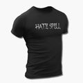 Hate Spell Band T-Shirt, Hate Spell Logo Black Tee Shirt, Death Metal, Power Metal Merchandise