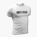 Hate Squad T-Shirt, Hate Squad Logo White Tee Shirt, Thrash Metal Merchandise