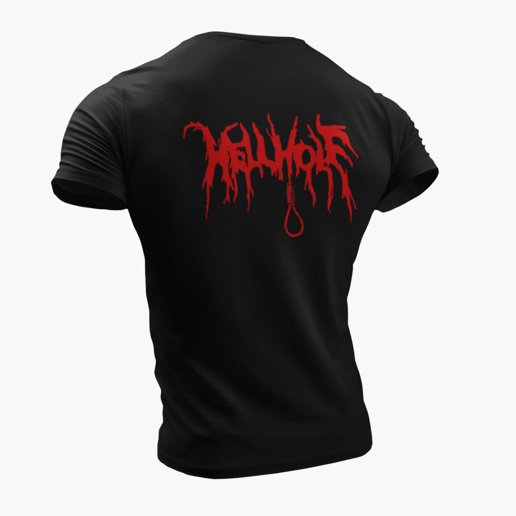 Hellhole T-Shirt, Hellhole Logo Black T-Shirt
