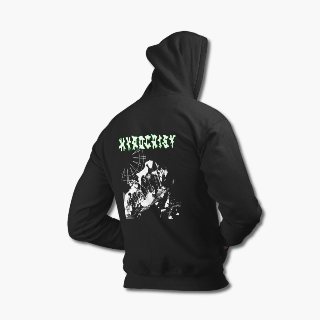 Hypocrisy Hoodie, Hypocrisy Virus Black Sweatshirt