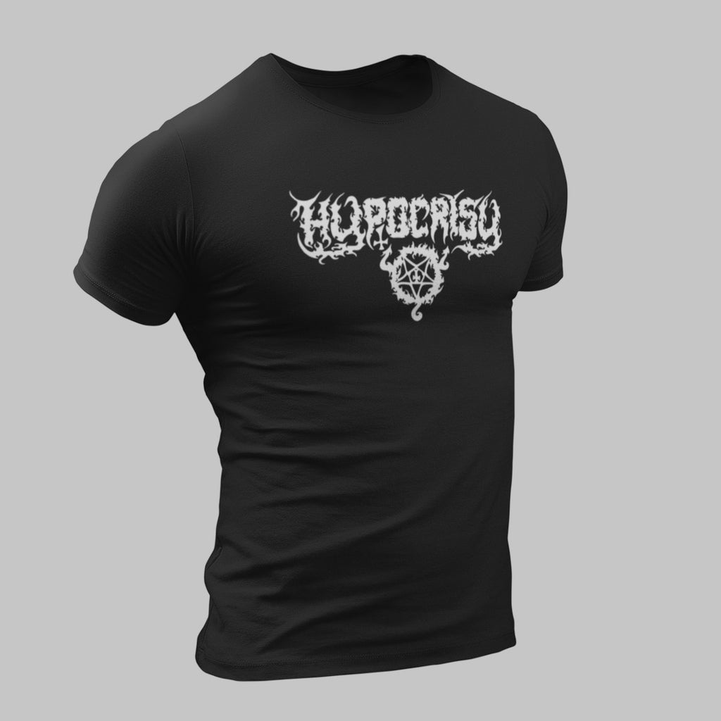 Hypocrisy T-Shirt, Hypocrisy Old Logo Black T-Shirt