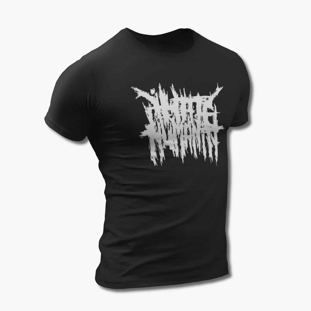 I Hate Humanity T-Shirt, I Hate Humanity Logo Black Tee Shirt, Brutal Death Metal Merchandise