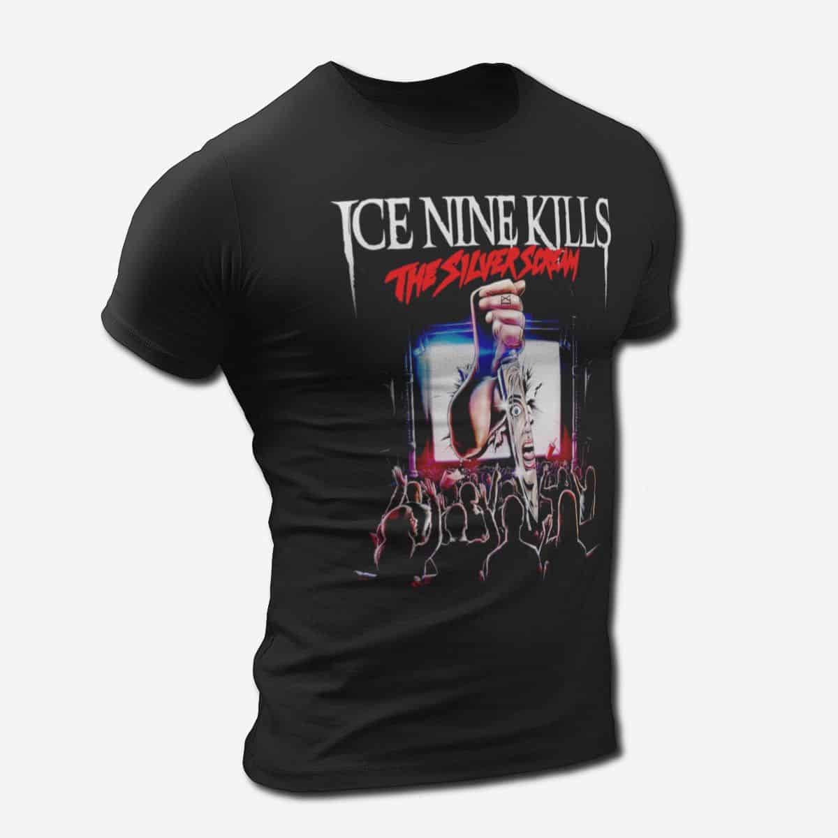 Ice Nine Kills T-Shirt, Ice Nine Kills The Silver Scream Tee, Heavy Metal Merch