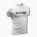 Infectious Hate T-Shirt, Infectious Hate Logo White Tee Shirt, Death Metal Merchandise