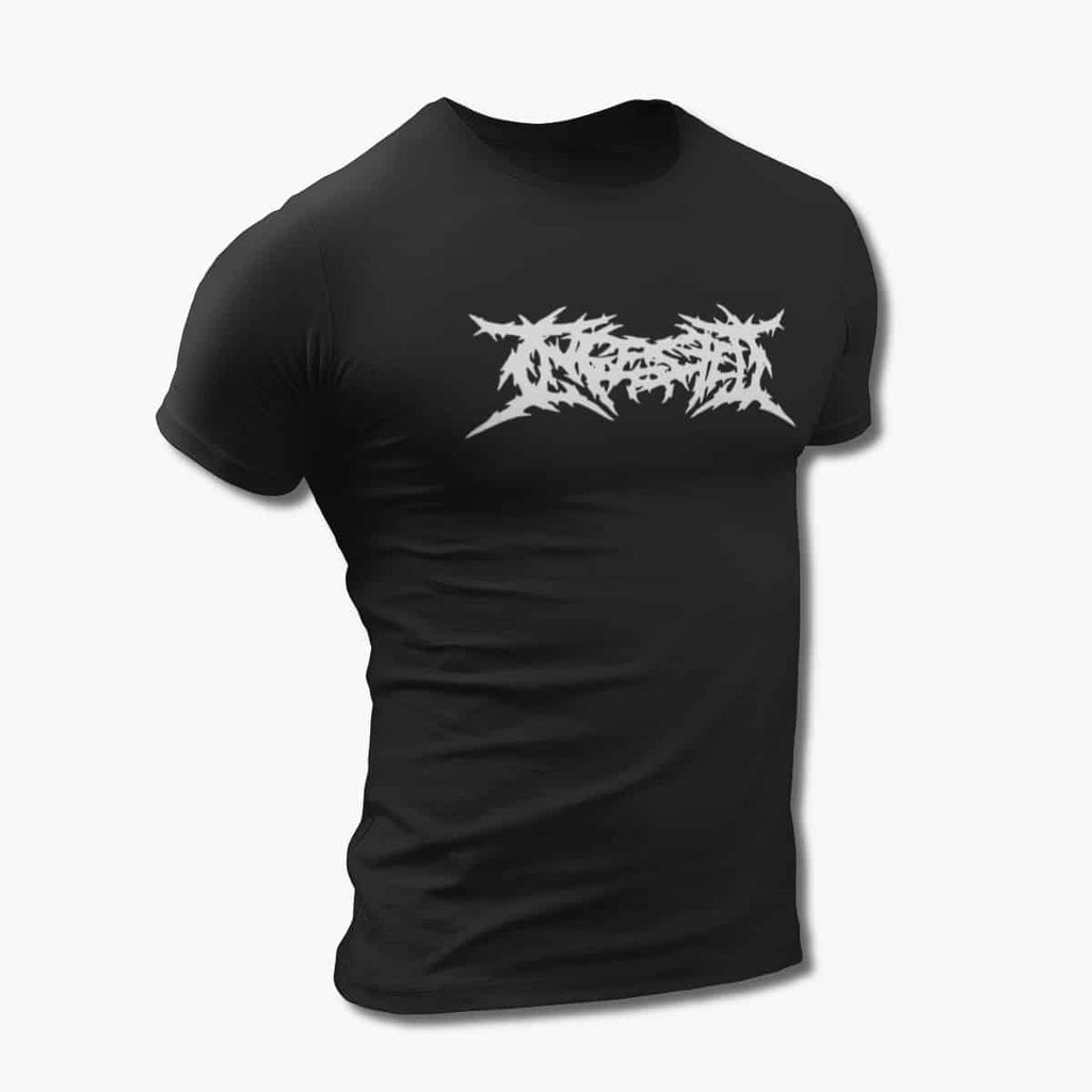 Ingested T-Shirt, Ingested Logo Black Tee Shirt, Brutal Death Metal Merchandise