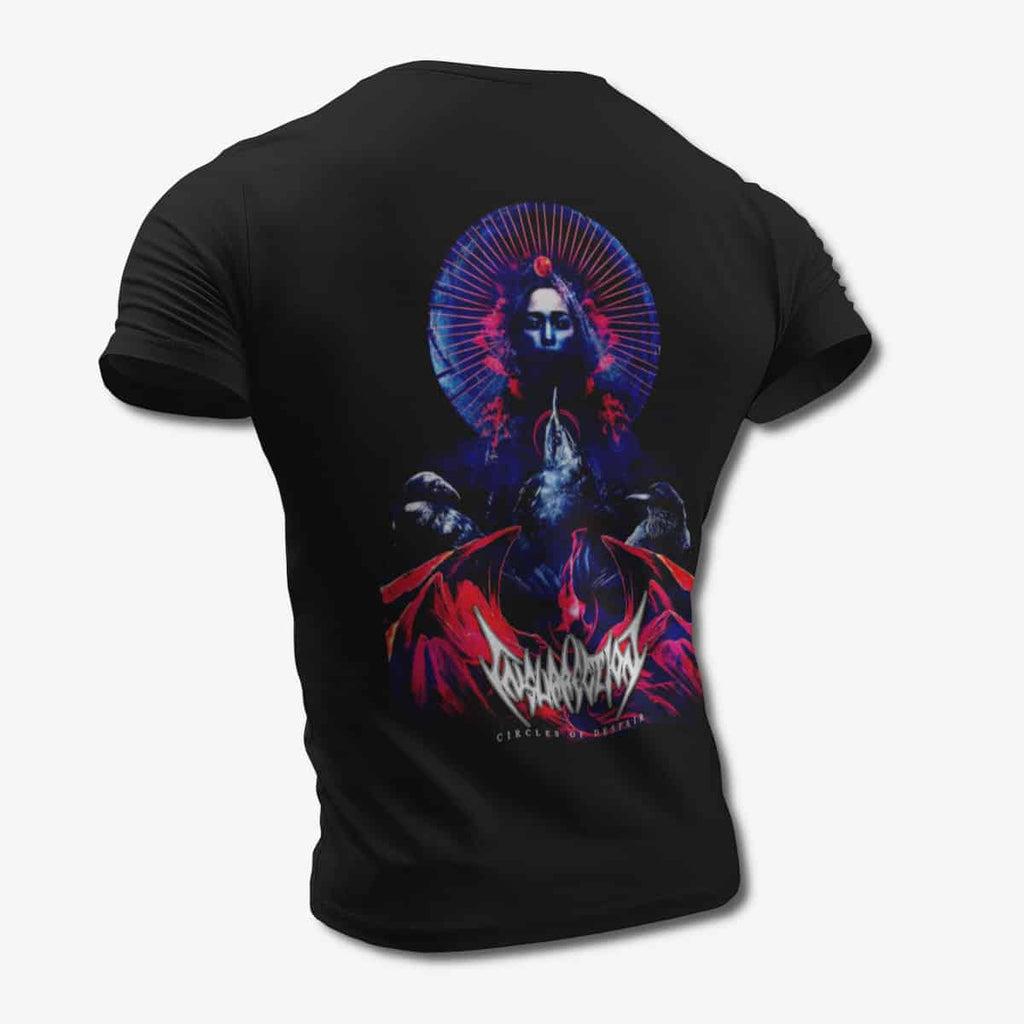 Insurrection T-Shirt, Insurrection Circles of Despair Black Tee Shirt, Melodic Death Metal Merchandise