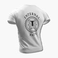 Internal Hate T-Shirt, Internal Hate Logo White Tee Shirt, Thrash Metal Merchandise
