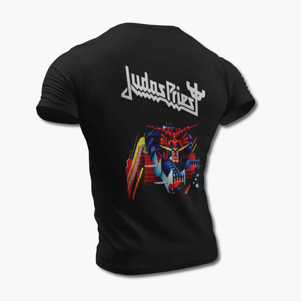 Judas Priest T-Shirt, Judas Priest Defenders Of The Faith Black Tee Shirt, Heavy Metal Merchandise