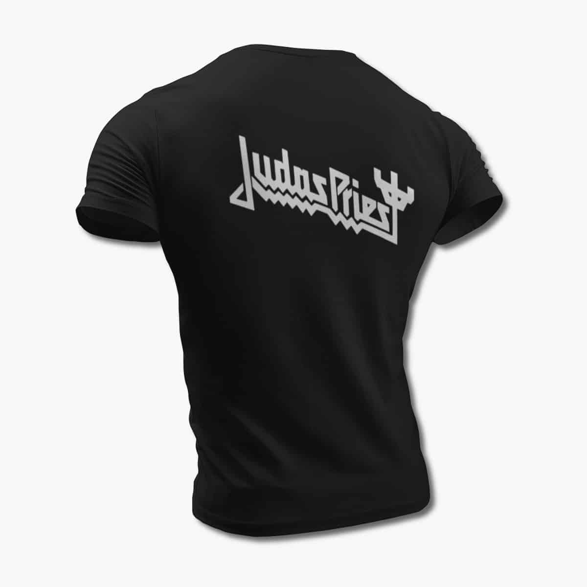 Judas Priest T-Shirt, Judas Priest Logo Black Tee Shirt, Heavy Metal Merchandise
