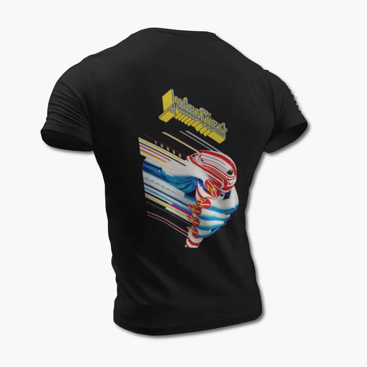 Judas Priest T-Shirt, Judas Priest Turbo Black Tee Shirt, Heavy Metal Merchandise