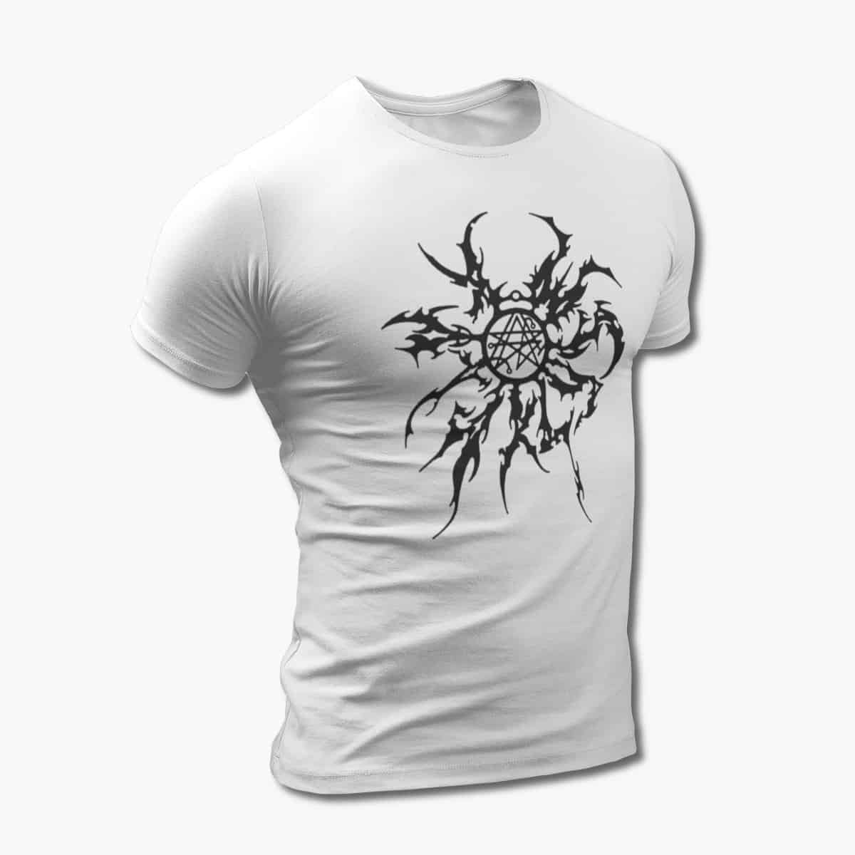Kataklysm T-Shirt, Kataklysm Necronomicon Logo White Tee Shirt, Melodic Death Metal Merchandise