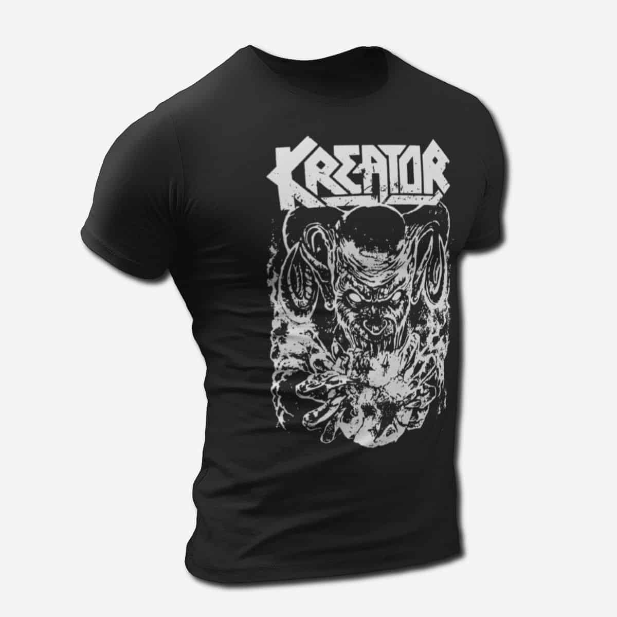 Kreator Artwork T-Shirt, Thrash Metal Merch