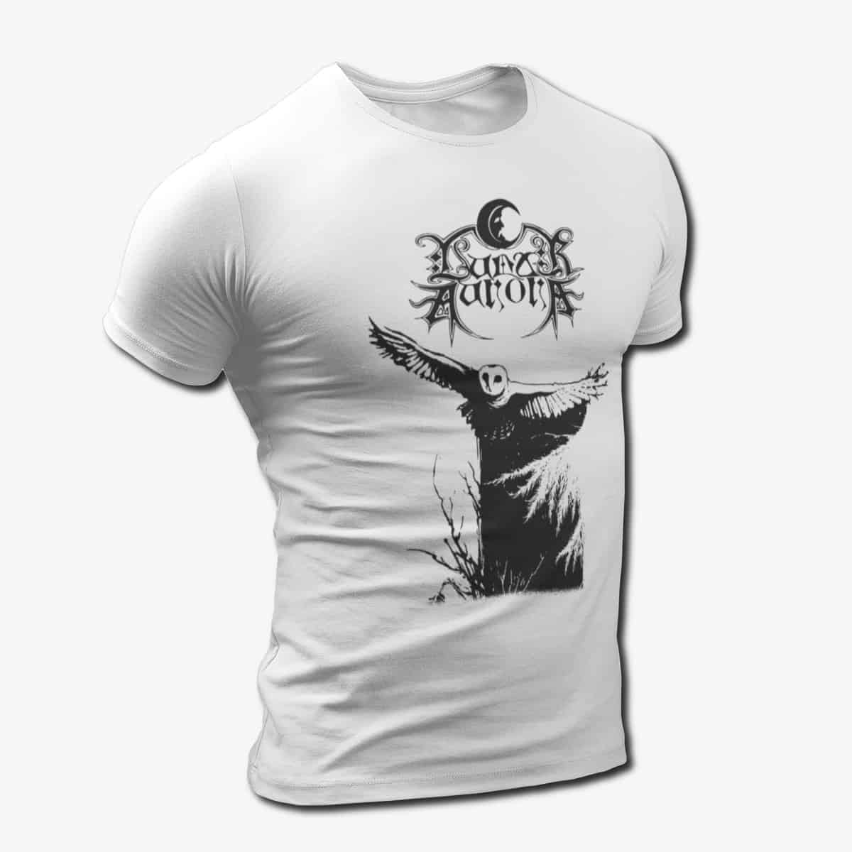 Lunar Aurora Band T-Shirt, Lunar Aurora Hoagascht Artwork Tee Shirt, Black Metal Merch