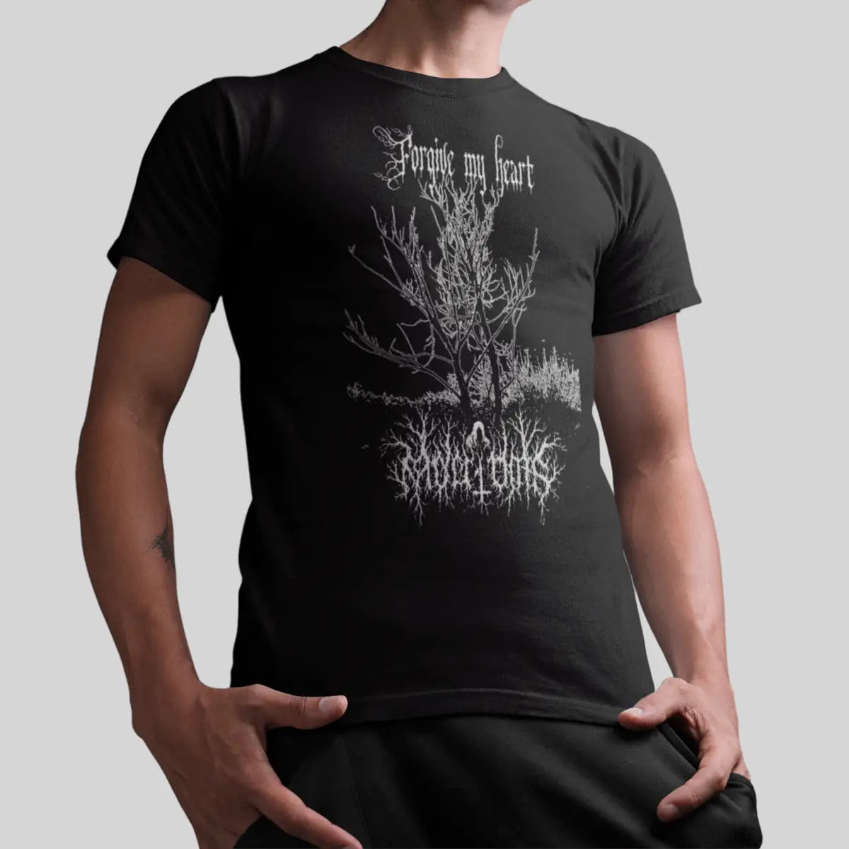 Malevolus, Forgive My Heart Black T-Shirt