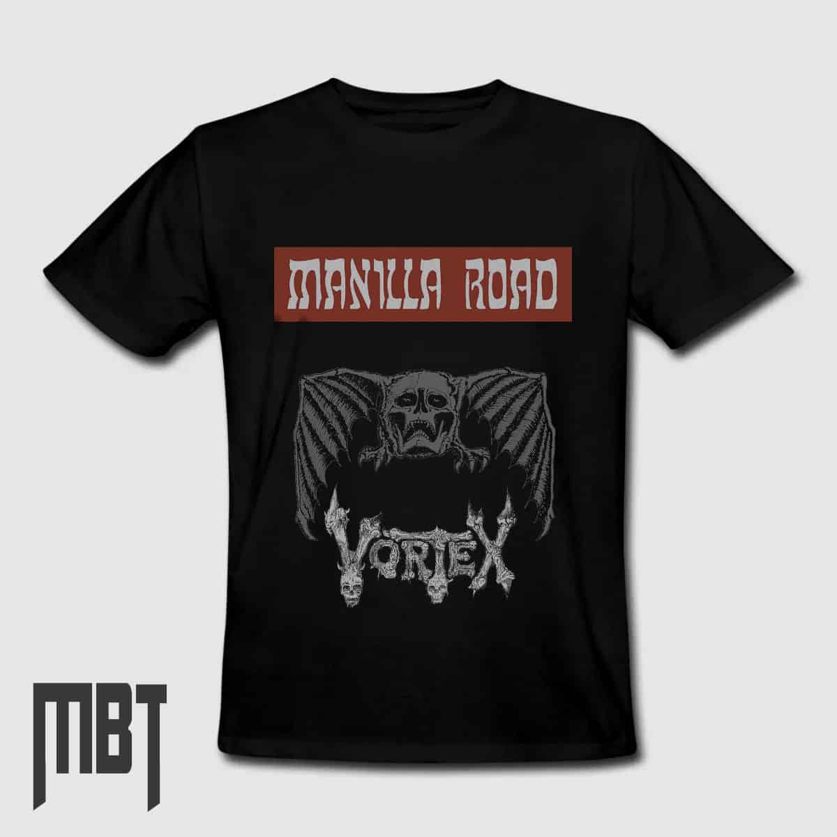 Manilla Road T-Shirt, Manilla Road Band In Netherlands Tee-Shirt, Metal Merch