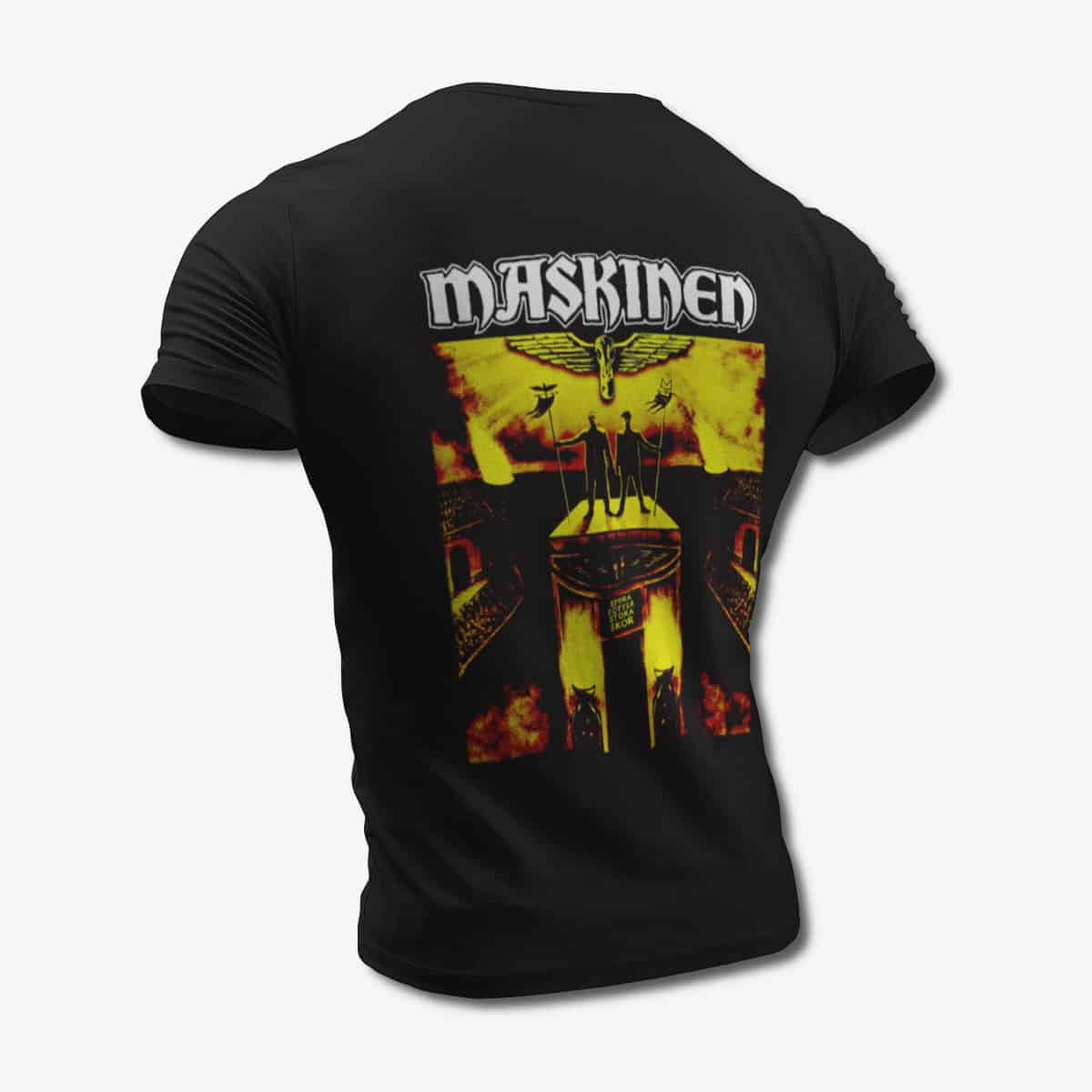 Maskinen T-Shirt, Maskinen Stora Fötter Stora Skor Black Tee Shirt
